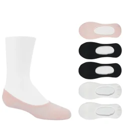 Sof Sole Girls Solid Liner Socks 5 Pairs