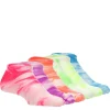 Sof Sole Girls Tie Dye No Show Socks 6 Pairs