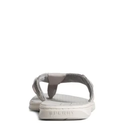 Sperry Womens Seafish Gingham Flip Flop Sandal