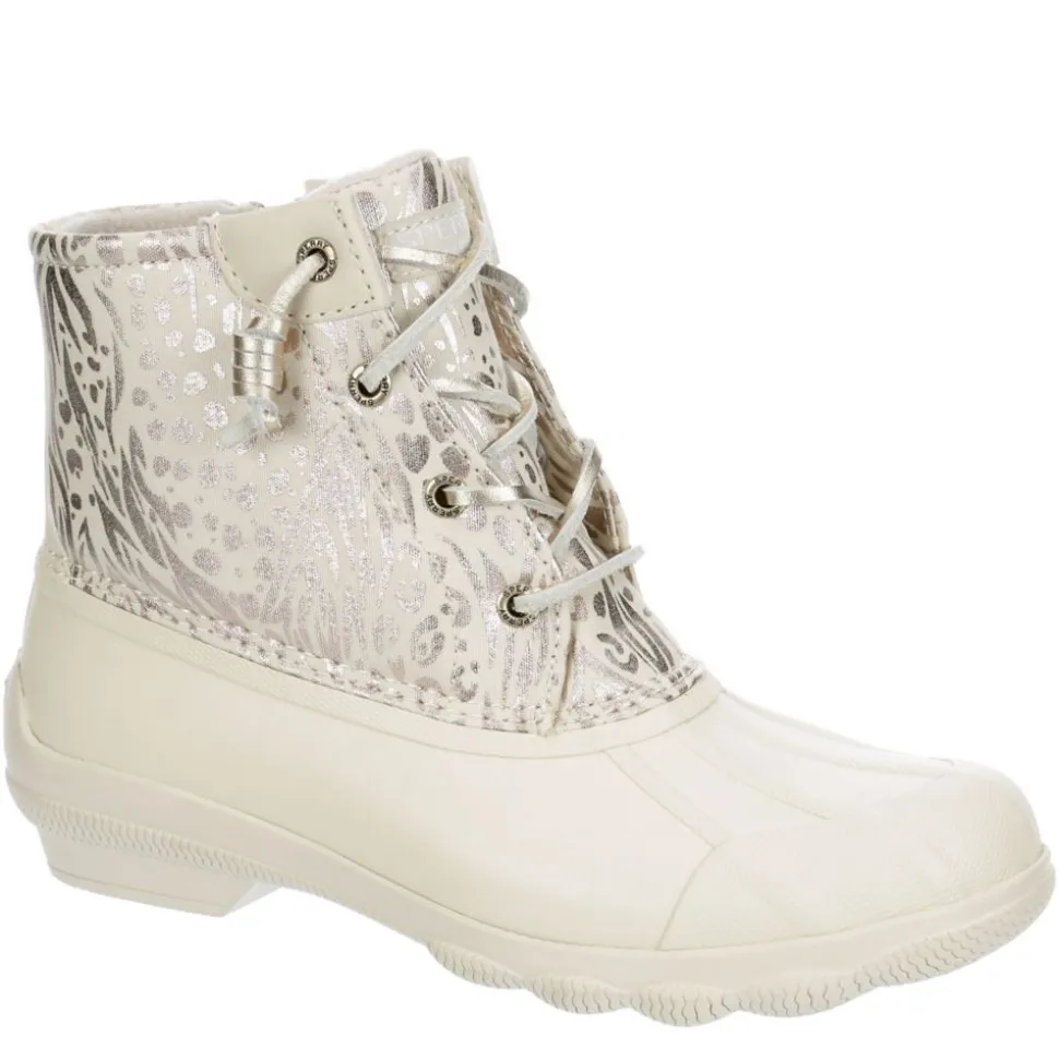 Sperry Womens Syren Gulf Metallic Animal Duck Boot