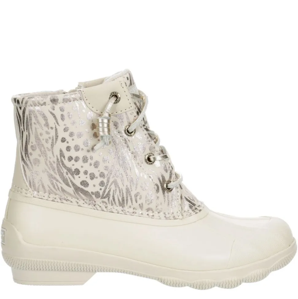 Sperry Womens Syren Gulf Metallic Animal Duck Boot
