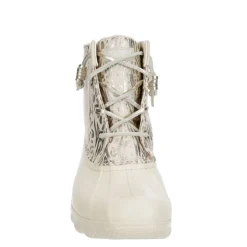 Sperry Womens Syren Gulf Metallic Animal Duck Boot