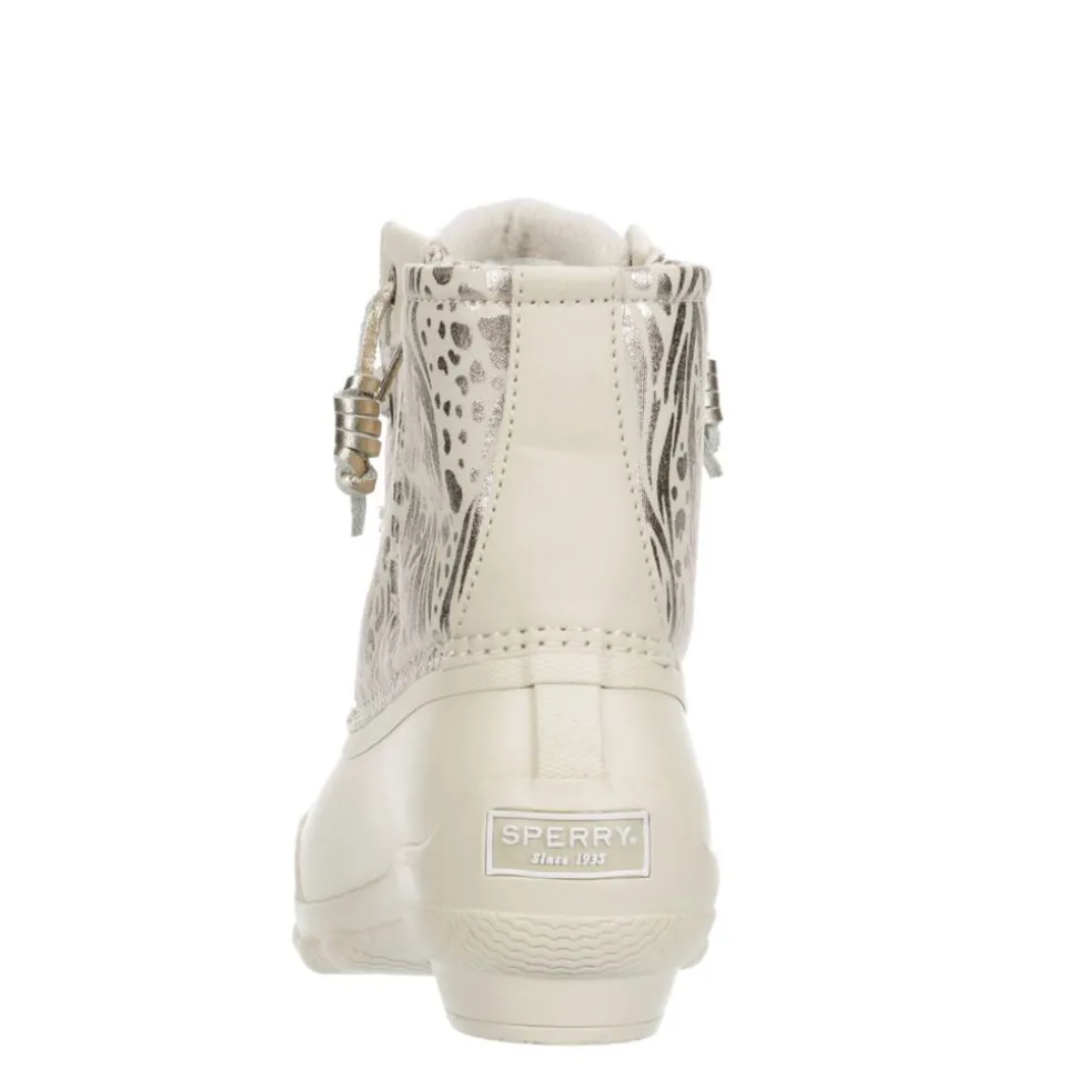 Sperry Womens Syren Gulf Metallic Animal Duck Boot