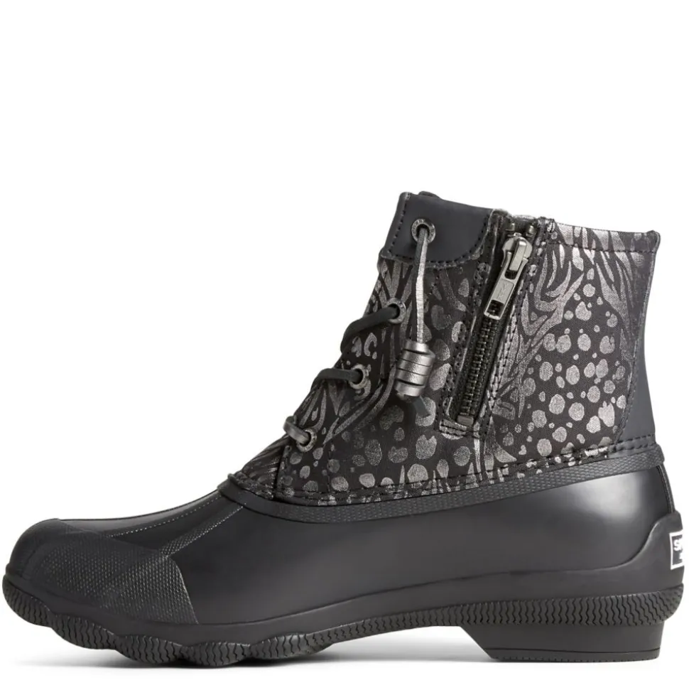 Sperry Womens Syren Gulf Metallic Animal Duck Boot