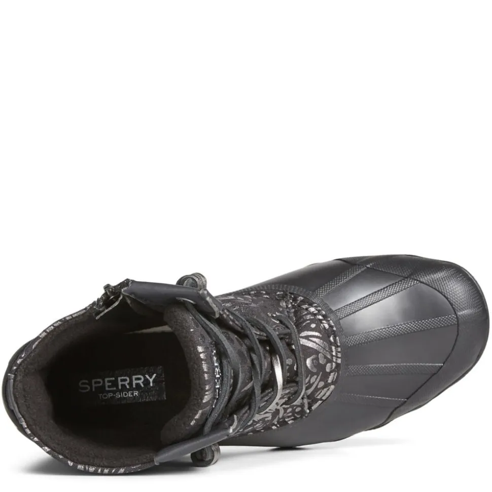 Sperry Womens Syren Gulf Metallic Animal Duck Boot