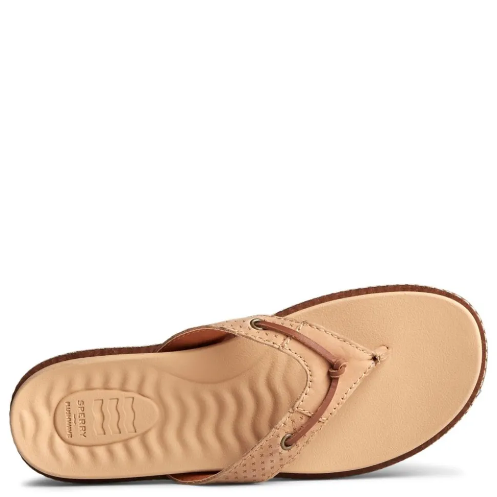Sperry Womens Waveside Plushwave Flip Flop Sandal