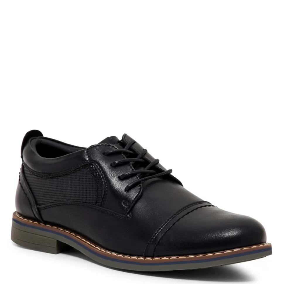 Steve Madden Boys Little-Big Kid Boliverr Dress Shoe