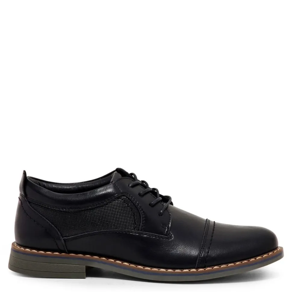 Steve Madden Boys Little-Big Kid Boliverr Dress Shoe