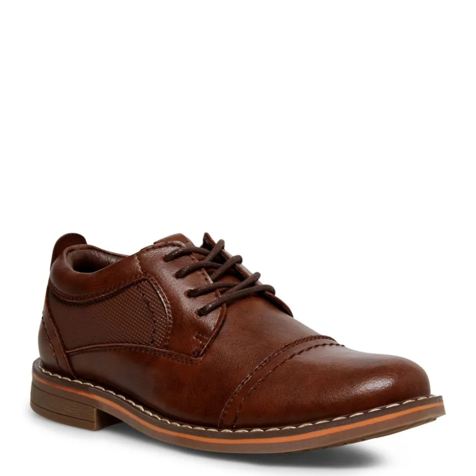 Steve Madden Boys Little-Big Kid Boliverr Dress Shoe
