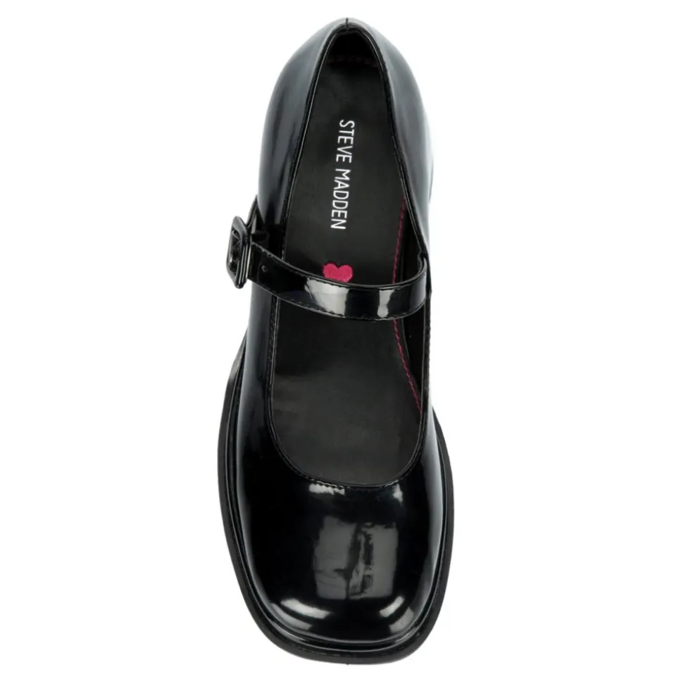 Steve Madden Girls Little-Big Kid Jkitty Mary Jane Dress Shoe
