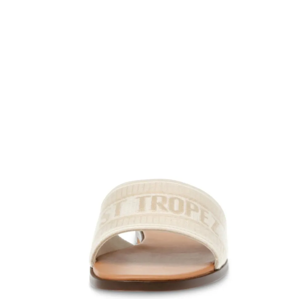 Steve Madden Womens Knox Flat Slide Sandal