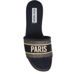 Steve Madden Womens Knox Flat Slide Sandal