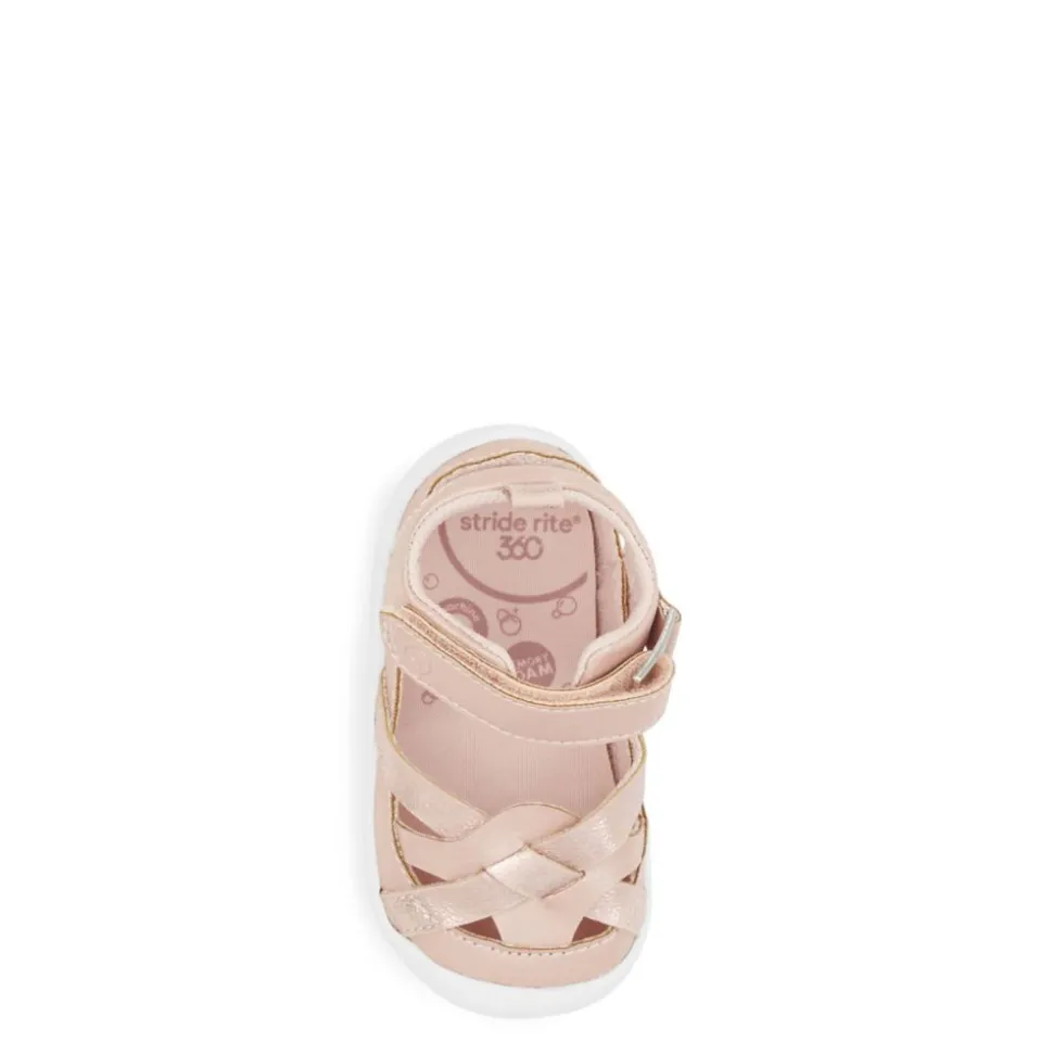 Stride Rite Girls Infant-Toddler Mallory Sandal