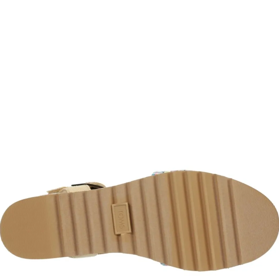 Toms Womens Diana Wedge Sandal