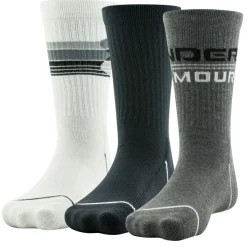 Under Armour Boys Phenom Crew Sock 3 Pairs
