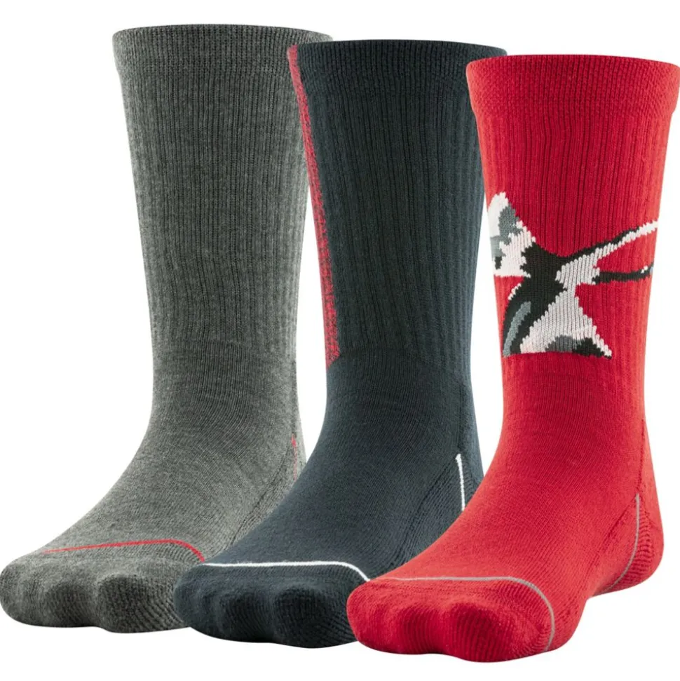 Under Armour Boys Phenom Crew Socks 3 Pairs