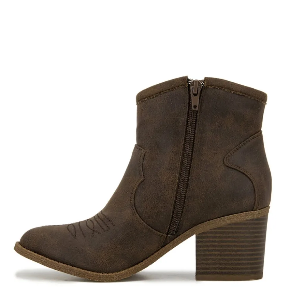 Unionbay Womens Cowgal Ankle Boot