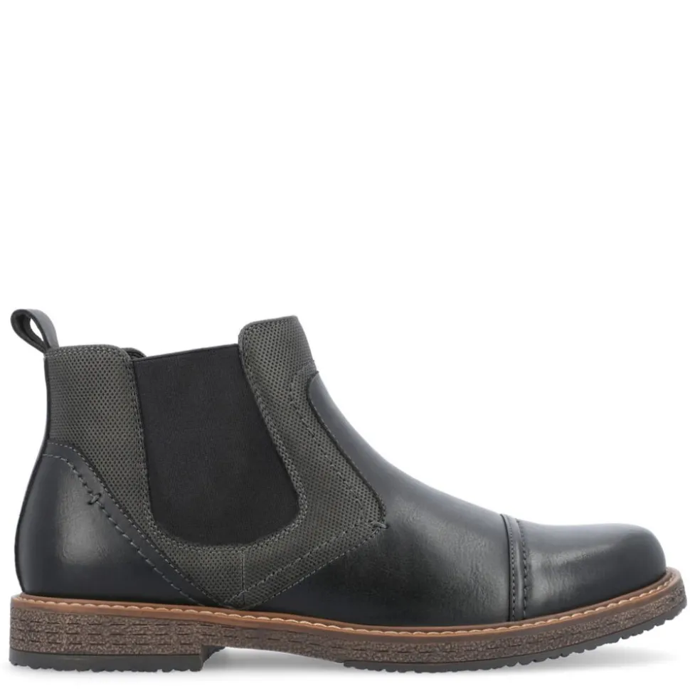 Vance Co Mens Lancaster Chelsea Boot