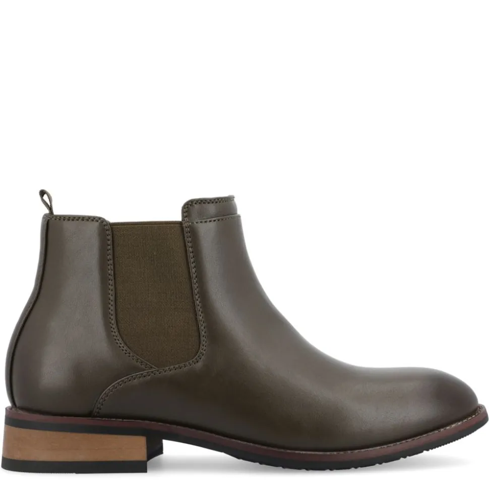 Vance Co Mens Landon Chelsea Boot