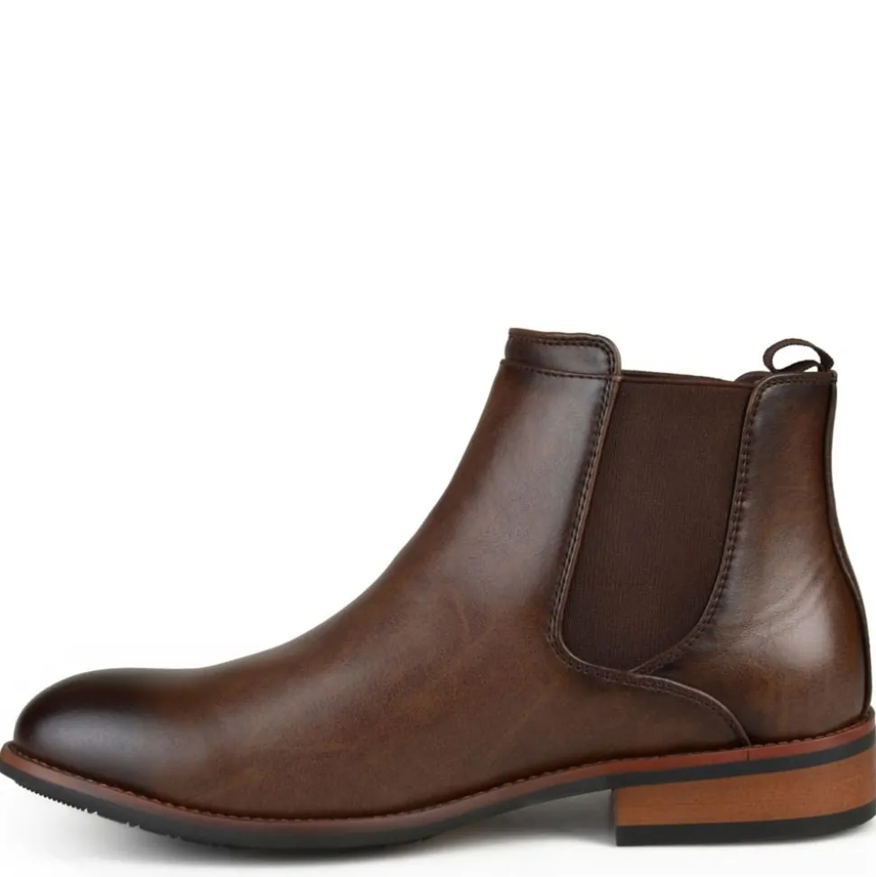 Vance Co Mens Landon Chelsea Boot