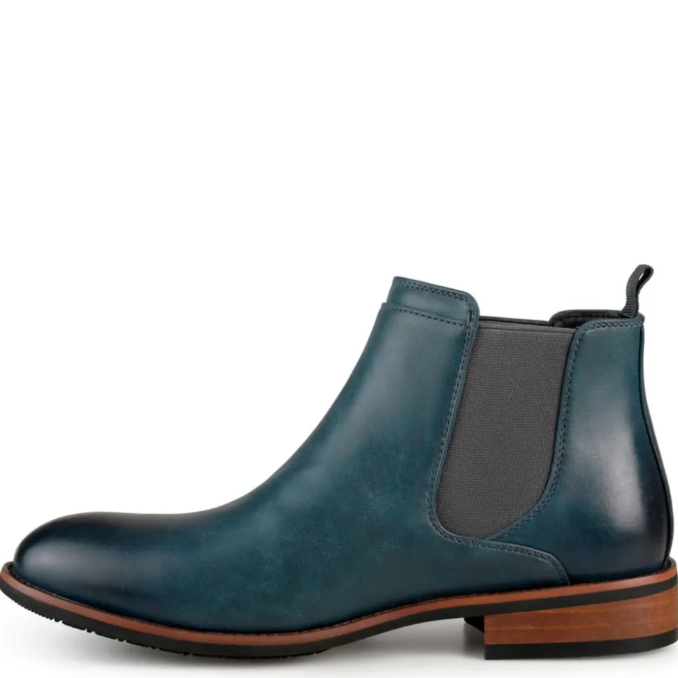 Vance Co Mens Landon Chelsea Boot