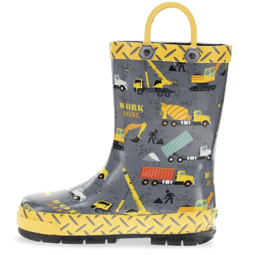 Western Chief Boys Infant Work Zone Rain Boot