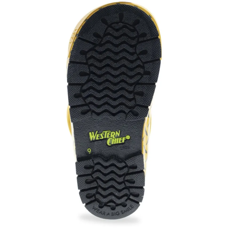 Western Chief Boys Infant Work Zone Rain Boot
