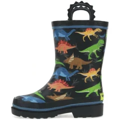 Western Chief Boys Infant Dino World Rain Boot
