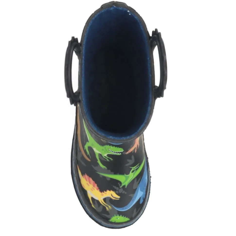 Western Chief Boys Infant Dino World Rain Boot