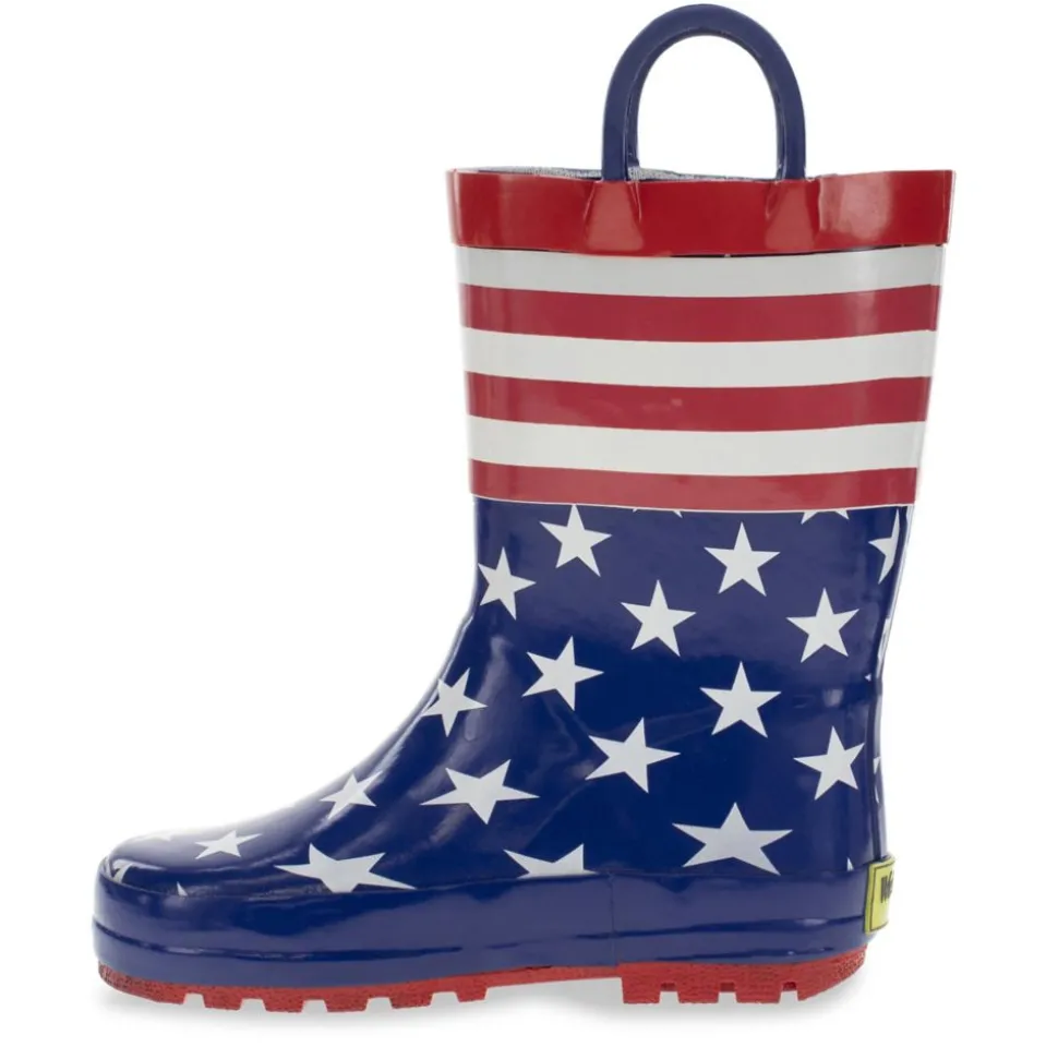 Western Chief Boys Old Glory Rain Boot