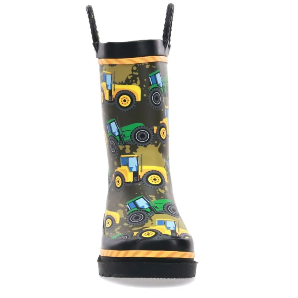 Western Chief Boys Toddler Tractor Tough Rain Boot