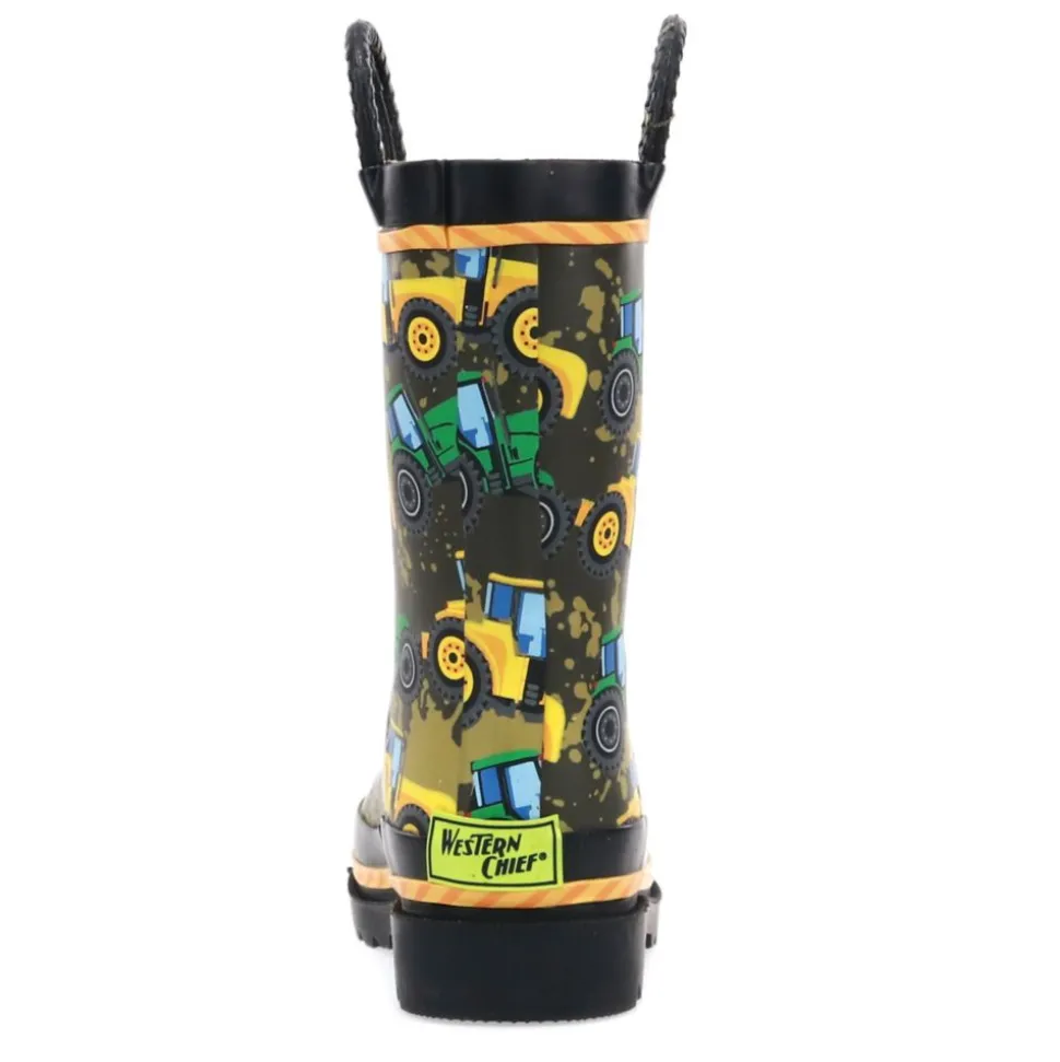 Western Chief Boys Toddler Tractor Tough Rain Boot