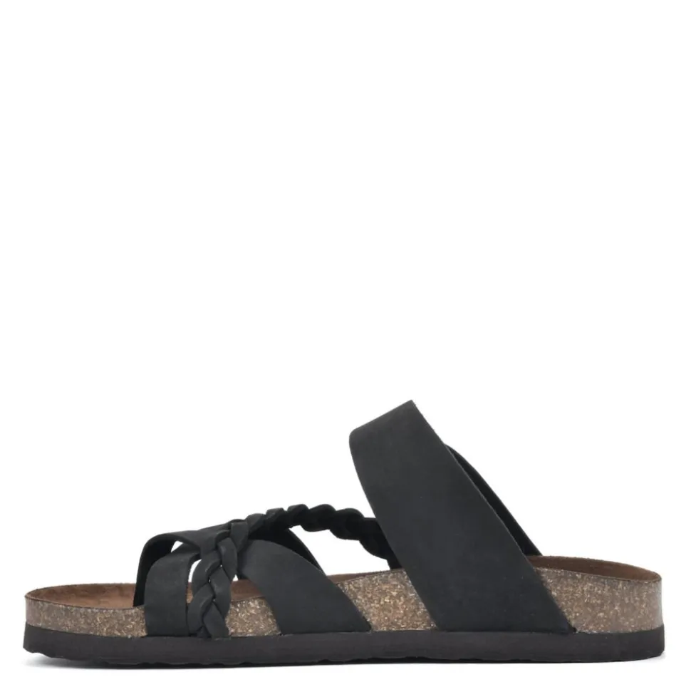 White Mountain Womens Hazy Footbed Sandal