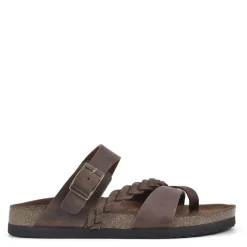White Mountain Womens Hazy Footbed Sandal