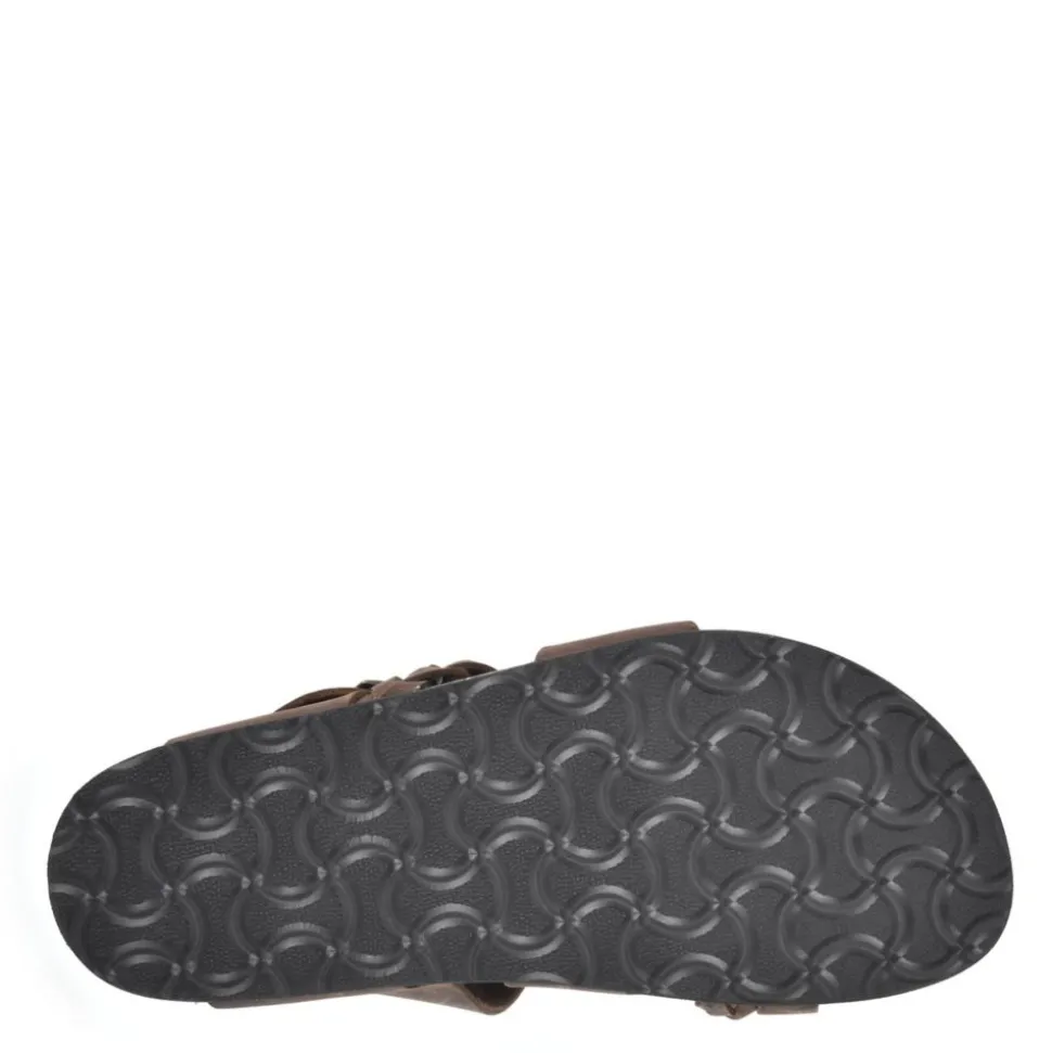 White Mountain Womens Hazy Footbed Sandal