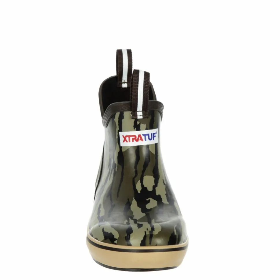 Xtratuf Boys Mossy Oak Bottomland Ankle Deck Boot